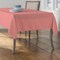 Rectangular Tablecloth Seamless Stain Resistant Wrinkle Resistant Polyester Poplin Color